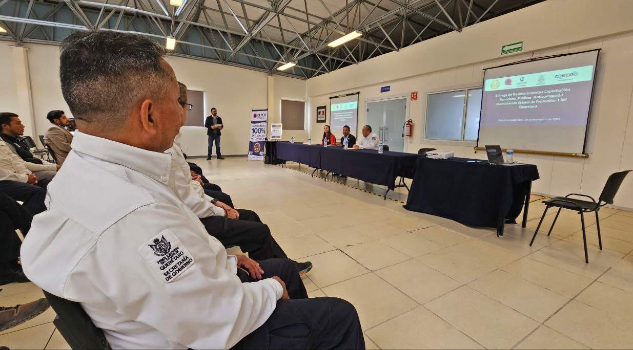 Recibe CEPCQ reconocimiento como dependencia anticorrupción