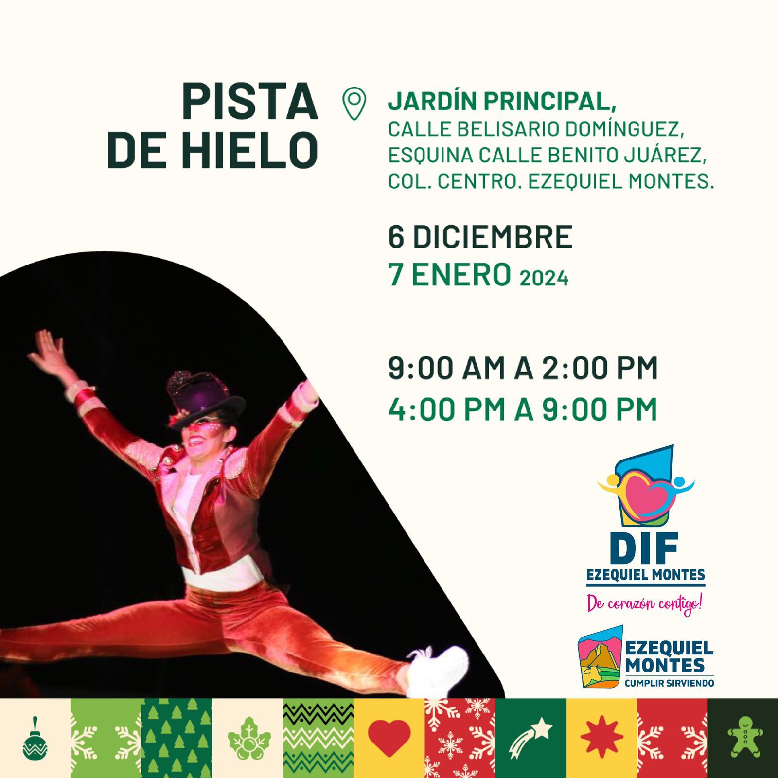 En Ezequiel Montes comienzan los preparativos para los próximos festejos navideños.