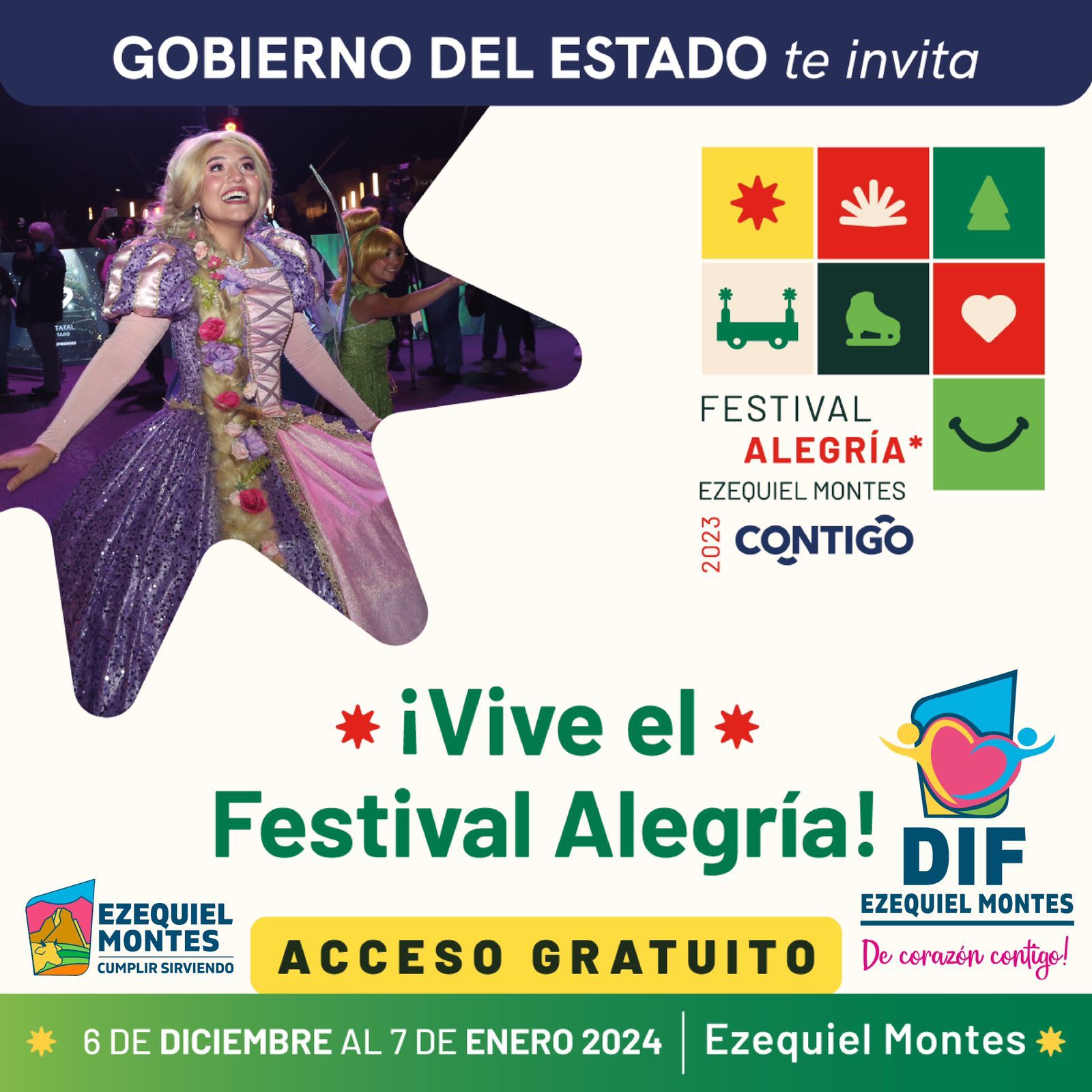 En Ezequiel Montes comienzan los preparativos para los próximos festejos navideños.