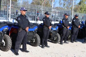 Entrega Miguel Martínez 20 cuatrimotos a Seguridad Pública y Tránsito de Cadereyta
