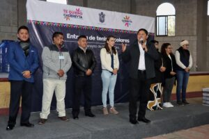 Entrega Miguel Martínez obras y acciones en comunidades de zona norte