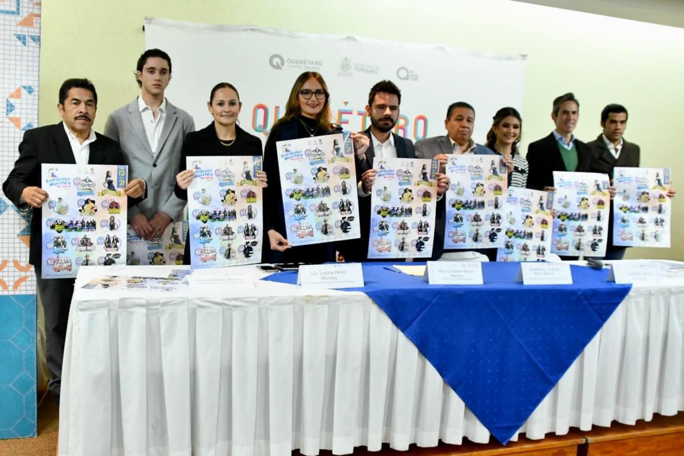 Presentan programa oficial de la Feria Ezequiel Montes Carne y Vino 2024.