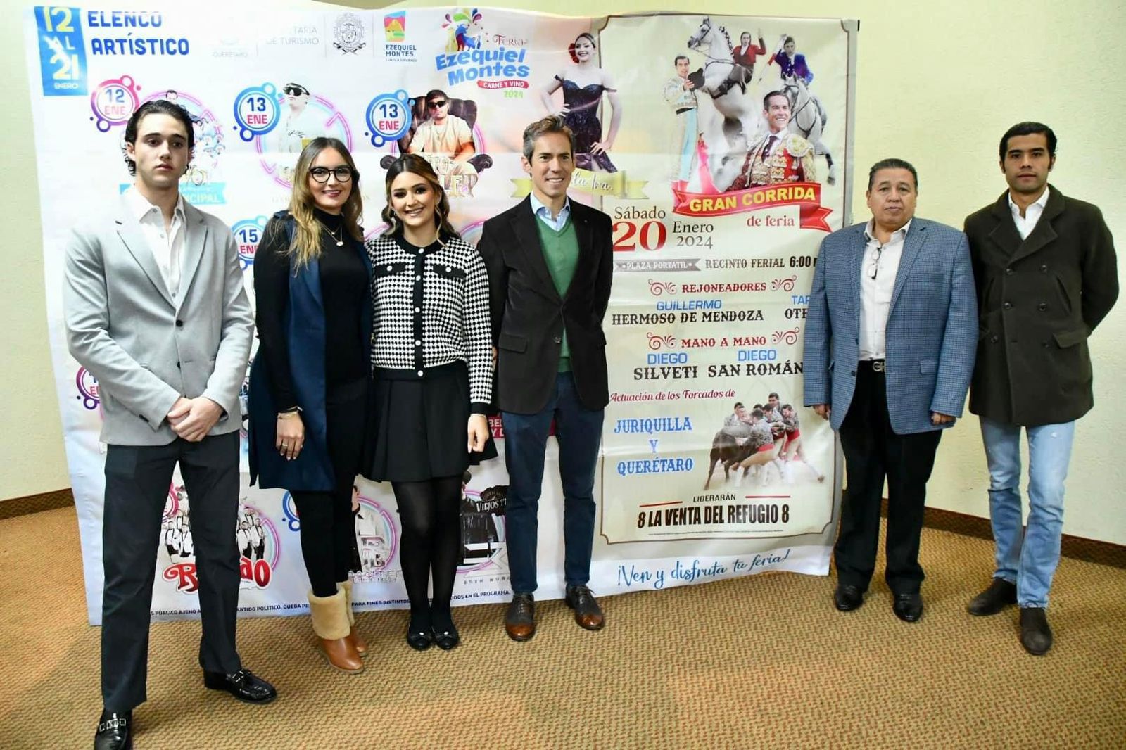 Presentan programa oficial de la Feria Ezequiel Montes Carne y Vino 2024.