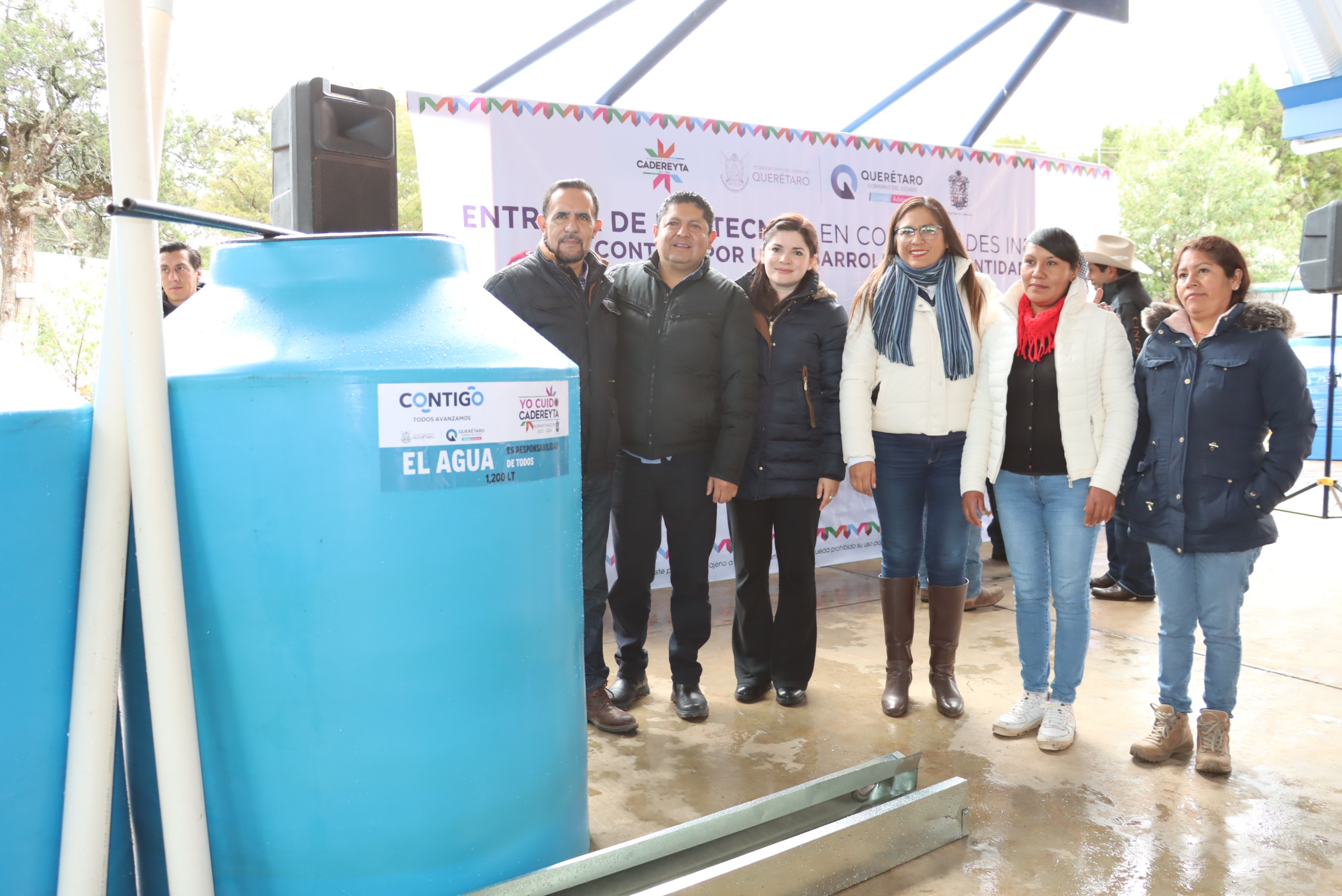 Entrega Miguel Martínez obras y acciones en comunidades de zona norte