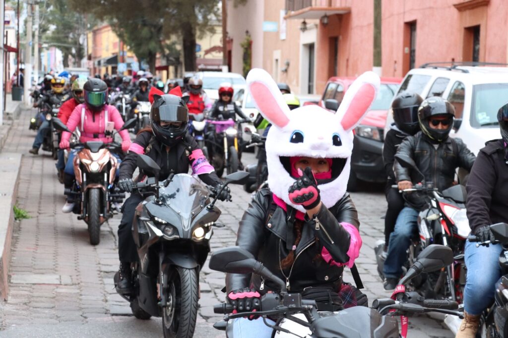 Llega 1ª Rodada de la Chica Motociclista a Cadereyta
