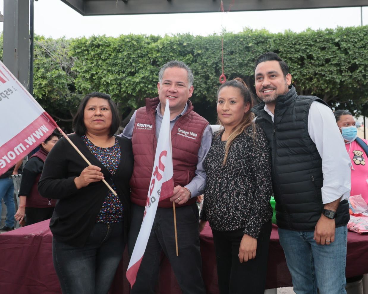 Esperanza para las queretanas y queretanos con la Cuarta Transformación.