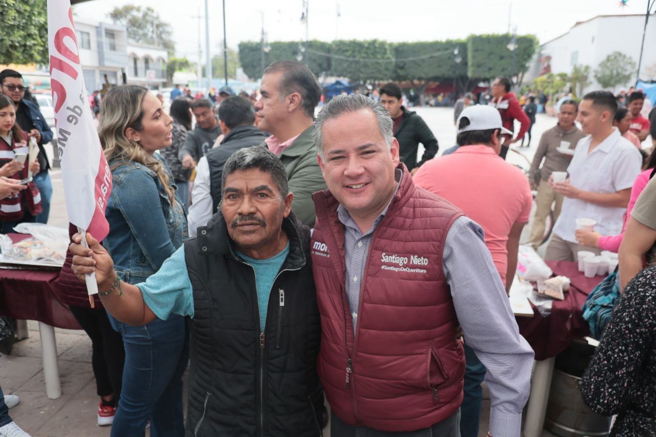 Esperanza para las queretanas y queretanos con la Cuarta Transformación.