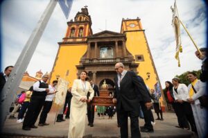 Celebran el 75 aniversario de la Coronación de la Virgen de Guadalupe en San Juan del Río