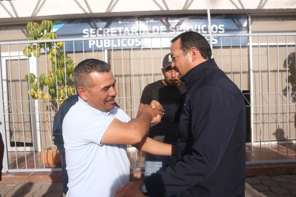 Con el trabajo de Servicios Públicos Municipales se Cuida, Ama y Defiende a San Juan: Roberto Cabrera