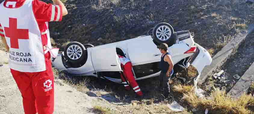 Accidente en el Kilómetro 163 de la Carretera 57