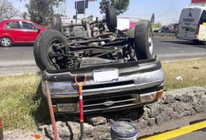 ¡Incidente Vehicular Genera Caos en la Autopista México-Querétaro!