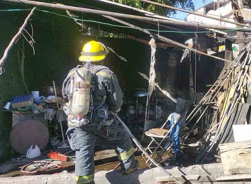 Incendio Controlado en Vivienda de la Colonia Felipe Carrillo Puerto