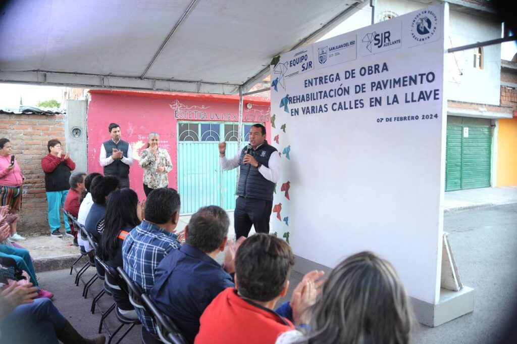 Entrega Roberto Cabrera obras con una inversión superior a 2 mdp en la comunidad de La Llave