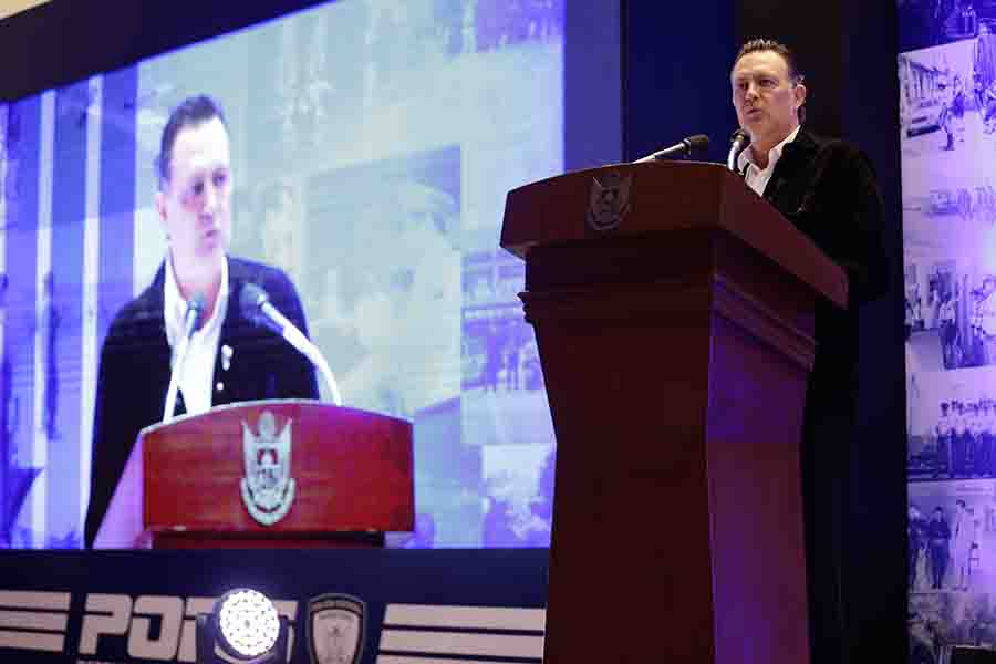 Encabeza Mauricio Kuri celebración del 50 aniversario de la Policía Estatal