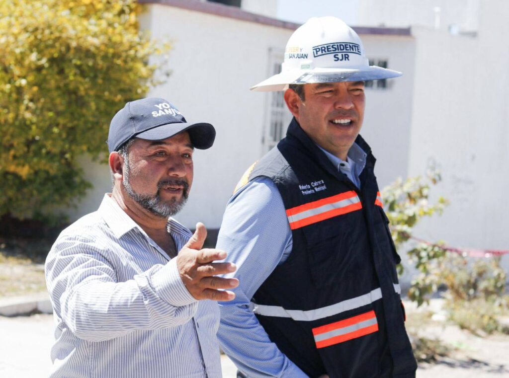Supervisa Roberto Cabrera obras por más de 12 mdp en la zona Oriente del municipio