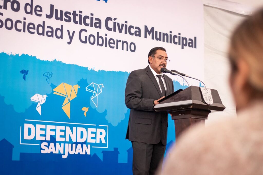 Con el avance de la Justicia Cívica en San Juan del Río se reconstituye el tejido social y el desarrollo comunitario: Roberto Cabrera