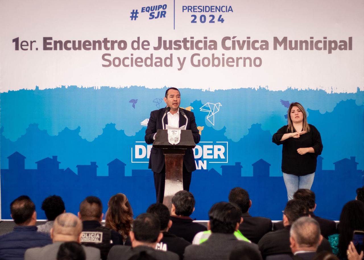 Con el avance de la Justicia Cívica en San Juan del Río se reconstituye el tejido social y el desarrollo comunitario: Roberto Cabrera