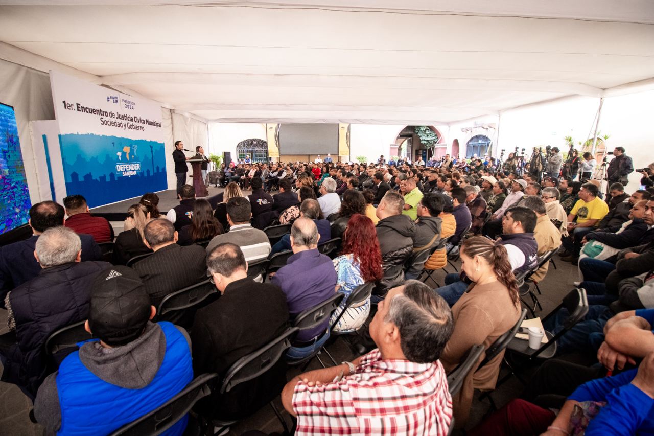 Con el avance de la Justicia Cívica en San Juan del Río se reconstituye el tejido social y el desarrollo comunitario: Roberto Cabrera