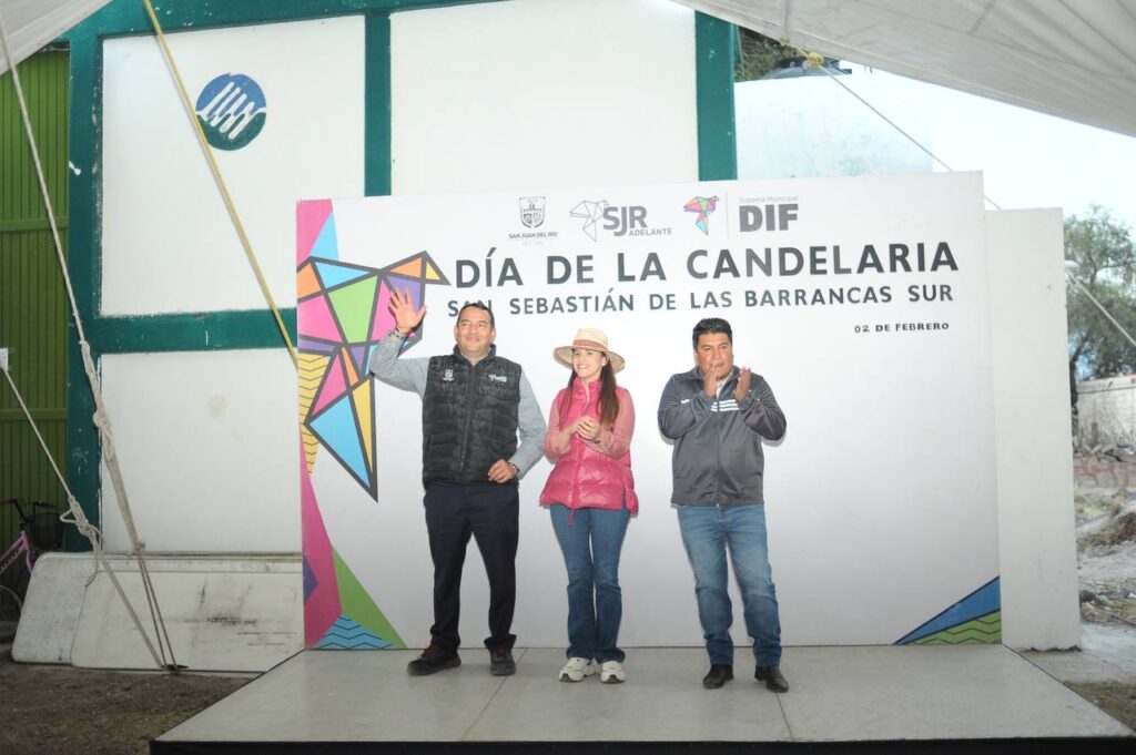 Georgina Sánchez y Roberto Cabrera conviven con familias de San Miguel Arcángel y San Sebastián de las Barrancas Sur
