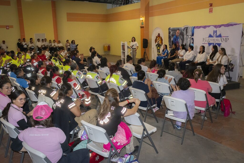 Se realiza en Querétaro el Primer Rally Femenil de Atención Médica Prehospitalaria