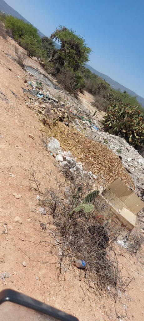 Solicitud de ayuda para la gestión de basura en el municipio de Cadereyta de Montes, Querétaro