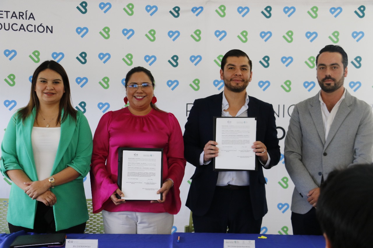 Promueven IEEQ y Universidad Politécnica de Santa Rosa Jáuregui la cultura democrática con las juventudes