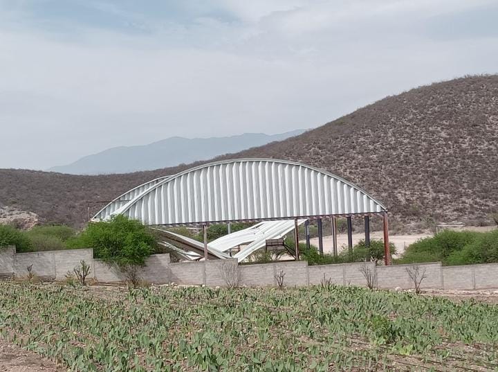 Derrumbe de Techumbre en Higuerillas, Cadereyta, Querétaro