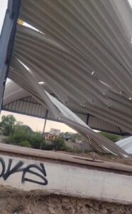 Derrumbe de Techumbre en Higuerillas, Cadereyta, Querétaro