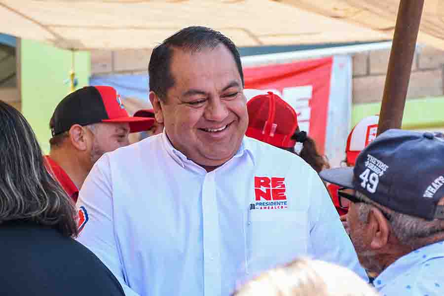 Ante mas de 4 mil personas, René Mejía reitera su compromiso con el progreso de Amealco