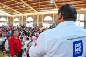 Ante mas de 4 mil personas, René Mejía reitera su compromiso con el progreso de Amealco