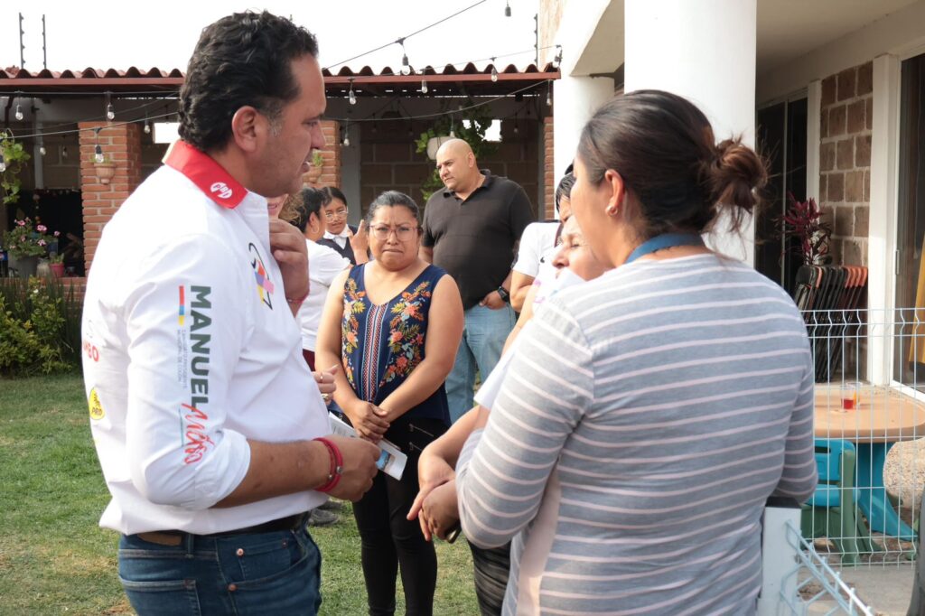 Realiza primer recorrido Manuel Montes candidato a la presidencia municipal por comunidades
