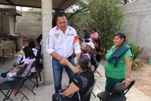 Realiza primer recorrido Manuel Montes candidato a la presidencia municipal por comunidades