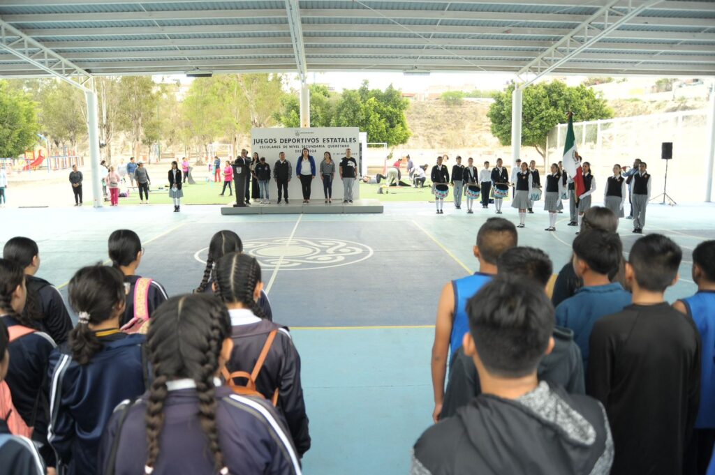 San Juan del Río es sede de los Juegos Deportivos Estatales Escolares Nivel Secundaria Querétaro 2023-2024