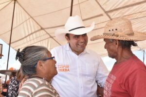 Decide Ajuchitlán de manera voluntaria dar su voto a Gaspar Trueba