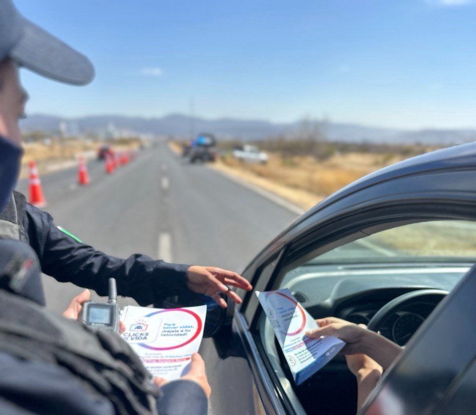 Clicks de vida: Programa de control de velocidad y seguridad vial