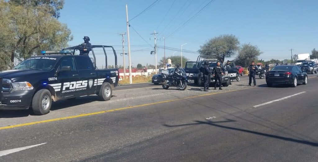 Reforzamiento de la seguridad en el límite Estatal tras alerta en San Antonio Calichar, Gto.