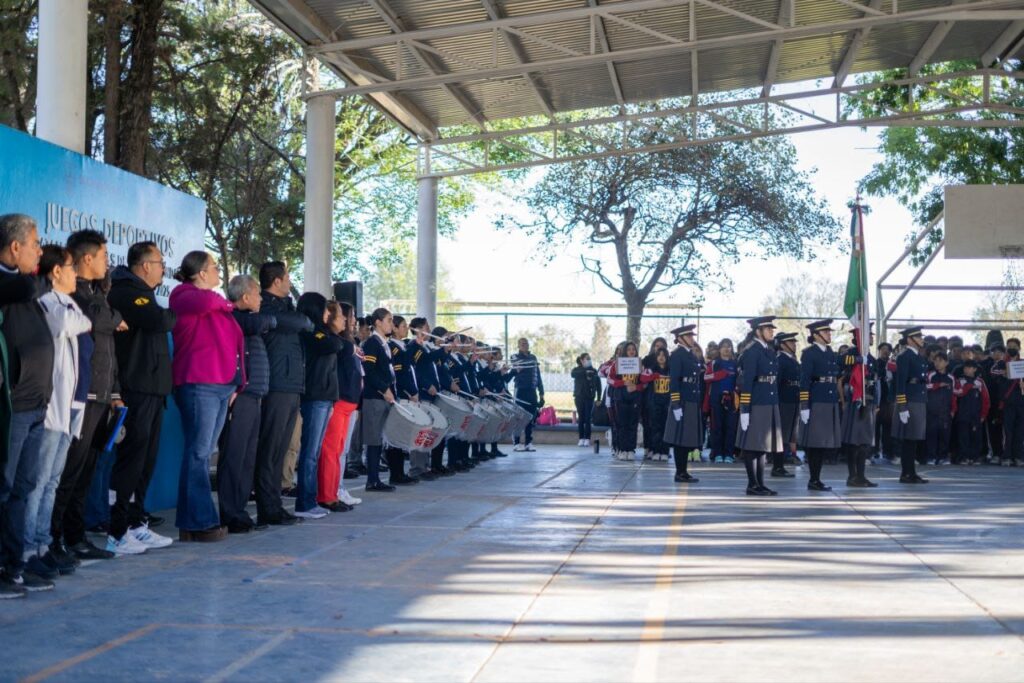Inauguran los “Juegos Deportivos Estatales Escolares de nivel secundaria Querétaro CONDEBA 2024-2025”