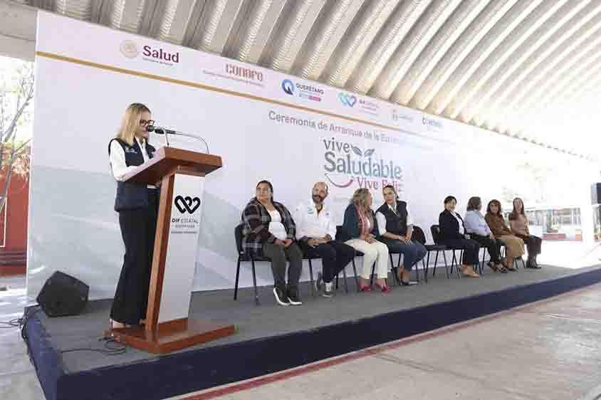 Arranca en Querétaro la estrategia nacional Vive Saludable, Vive Feliz