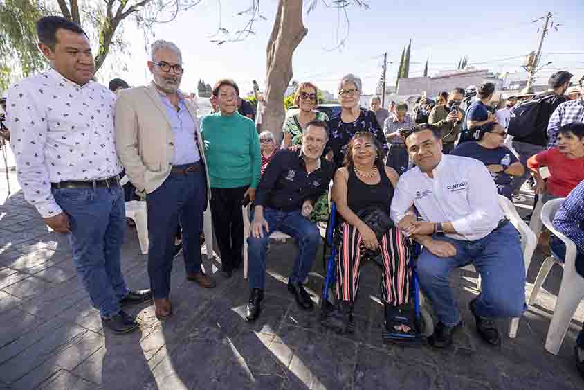 Entrega Mauricio Kuri obras de rehabilitación en la colonia La Moderna