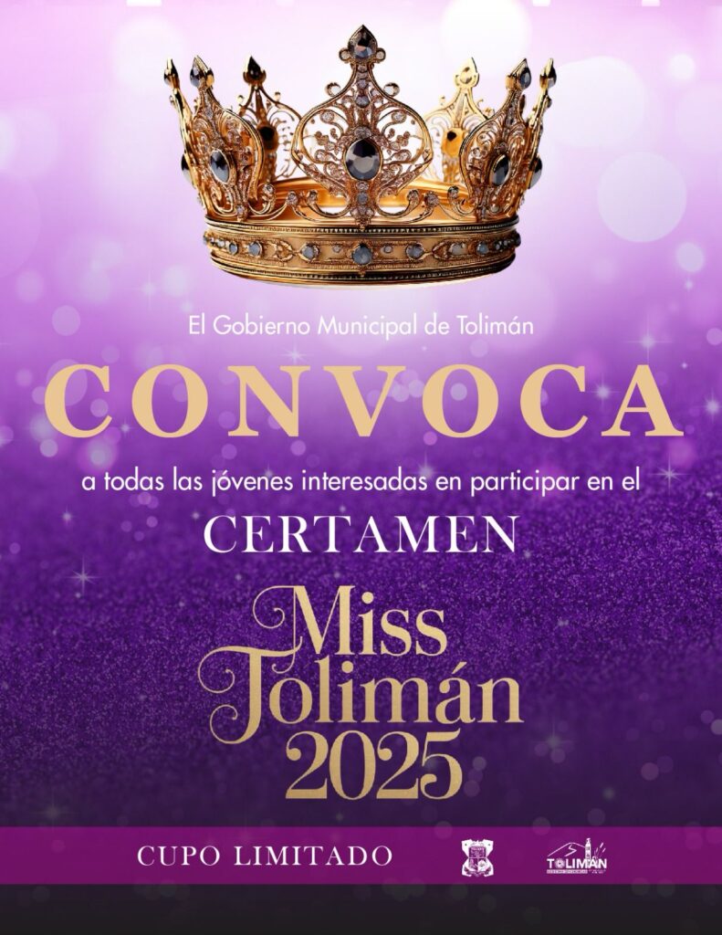 ¡Se abre la convocatoria para el Certamen de Miss Tolimán 2025!