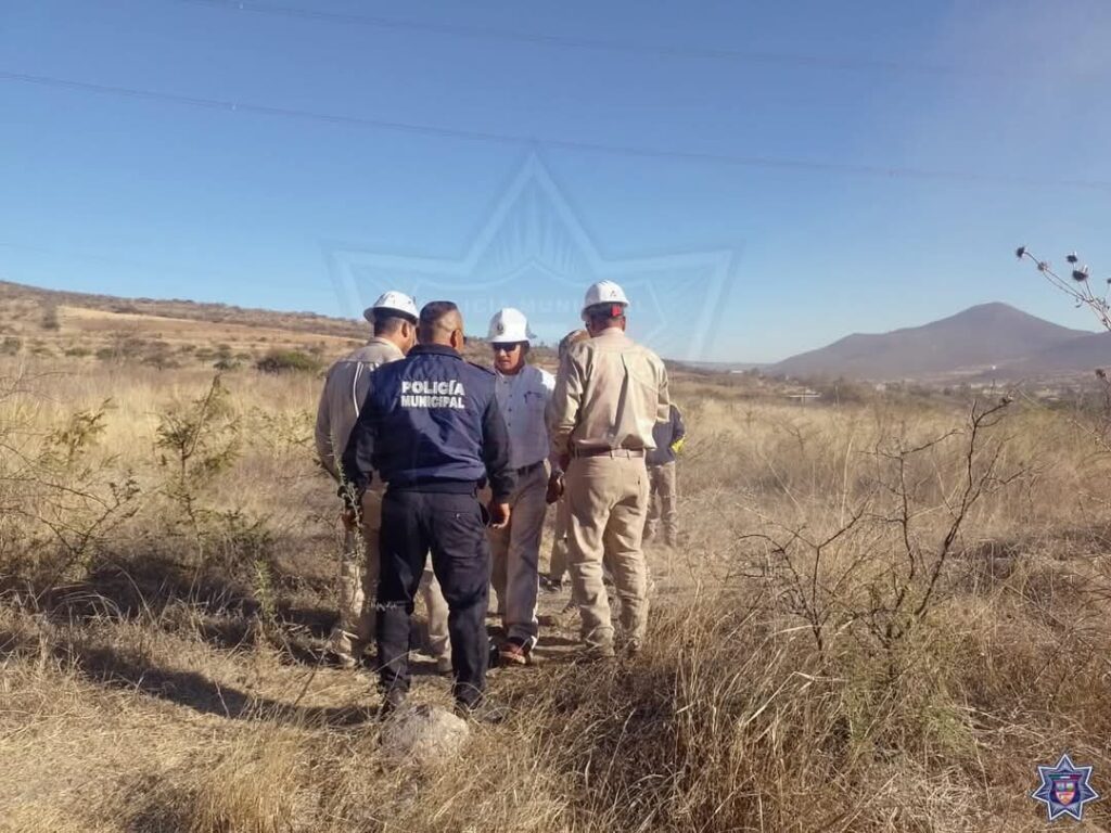 Detectan fuga en toma clandestina de gas natural en La Puerta del Tepozán