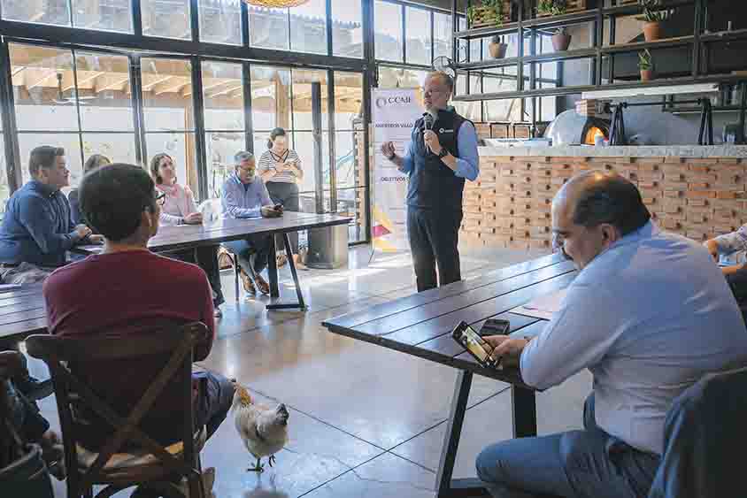 Marco Del Prete encabeza arranque de la cadena de mujeres empresarias del Sistema de Economía Circular