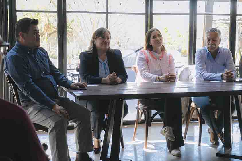 Marco Del Prete encabeza arranque de la cadena de mujeres empresarias del Sistema de Economía Circular