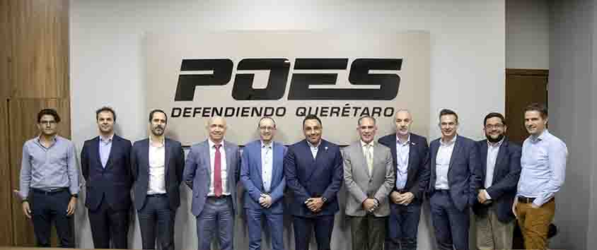 Titular de SSC encabeza reunión con ejecutivos de Airbus
