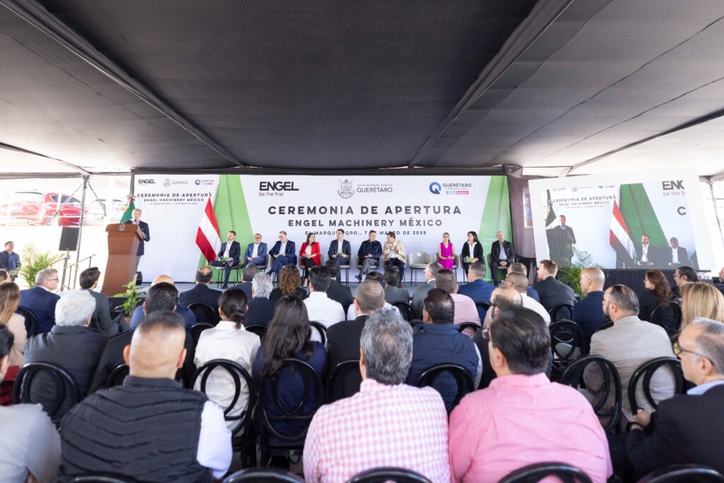 Encabeza Mauricio Kuri apertura de expansión de ENGEL Machinery México en Querétaro