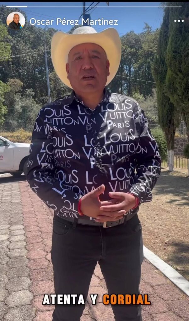 ¿Louis Vuitton en Amealco? El Descaro de la Incongruencia del Presidente Municipal Oscar Pérez Martínez