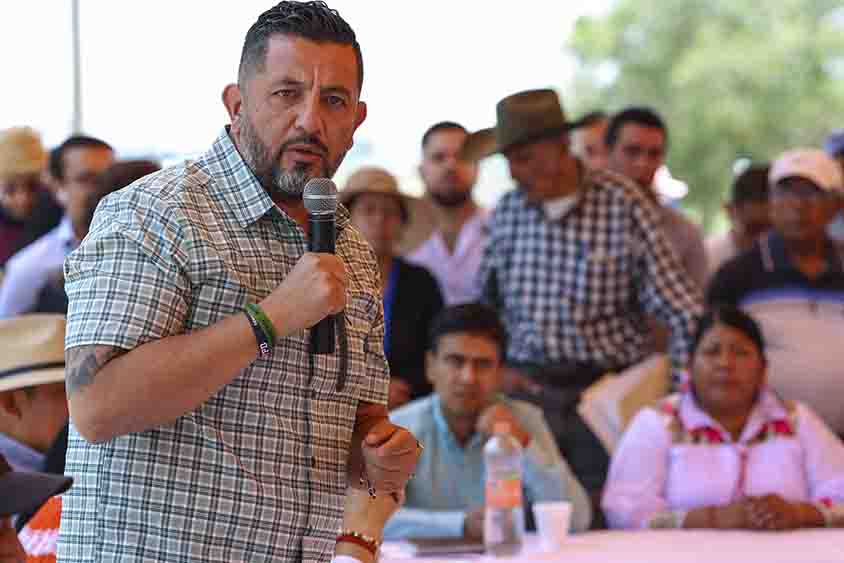 Autoridades estatales mantienen diálogo permanente con comunidades de Amealco