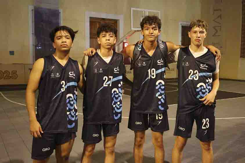 Se corona Querétaro campeón en basquetbol 3x3 de la Olimpiada Nacional
