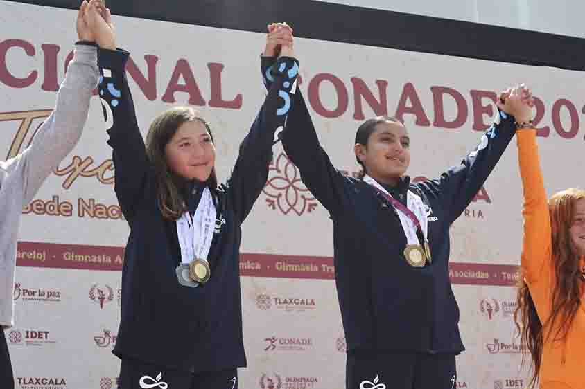 Tenistas posicionan a Querétaro en tercer lugar nacional CONADE