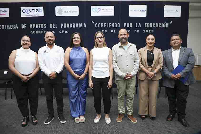 Recibe DIF Estatal apoyos del programa Corriendo por la Educación 2025